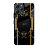 Sacred Logo Redmi 12 Glass Back Cover Online