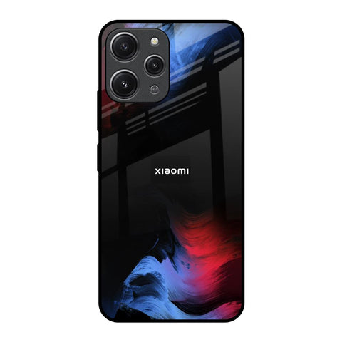 Fine Art Wave Redmi 12 Glass Back Cover Online