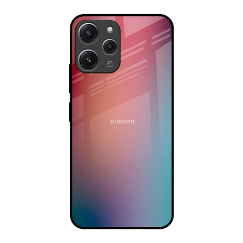 Dusty Multi Gradient Redmi 12 Glass Back Cover Online