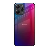 Magical Color Shade Redmi 12 Glass Back Cover Online