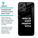 Motivation Glass Case for Redmi 12