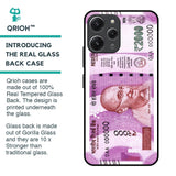 Stock Out Currency Glass Case for Redmi 12