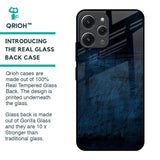 Dark Blue Grunge Glass Case for Redmi 12