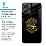 Islamic Calligraphy Glass Case for Redmi 12