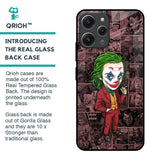 Joker Cartoon Glass Case for Redmi 12