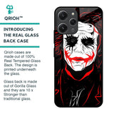 Life In Dark Glass Case For Redmi 12