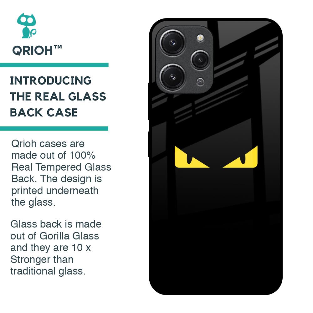 Eyes On You Glass Case For Redmi 12