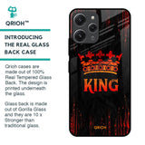 Royal King Glass Case for Redmi 12