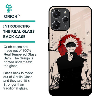 Manga Series Glass Case for Redmi 12