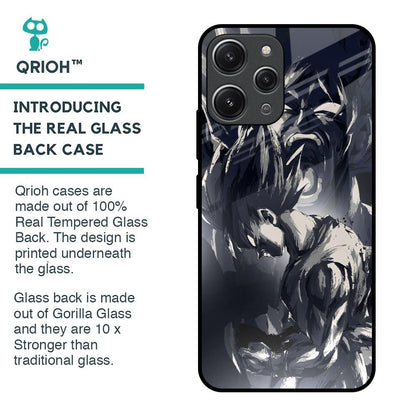 Sketch Art DB Glass Case for Redmi 12