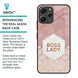 Boss Lady Glass Case for Redmi 12