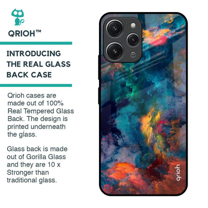 Cloudburst Glass Case for Redmi 12