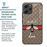 Blind For Love Glass Case for Redmi 12