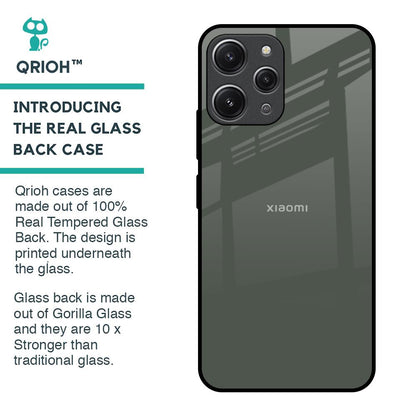 Charcoal Glass Case for Redmi 12