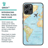Fly Around The World Glass Case for Redmi 12