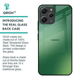 Green Grunge Texture Glass Case for Redmi 12