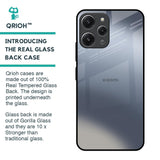 Space Grey Gradient Glass Case for Redmi 12