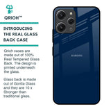 Royal Navy Glass Case for Redmi 12