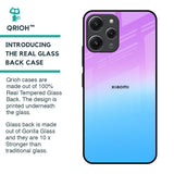Unicorn Pattern Glass Case for Redmi 12
