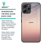 Golden Mauve Glass Case for Redmi 12