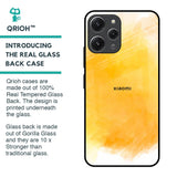 Rustic Orange Glass Case for Redmi 12