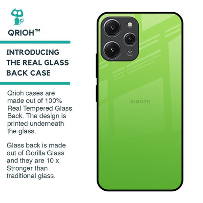 Paradise Green Glass Case For Redmi 12