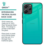 Cuba Blue Glass Case For Redmi 12