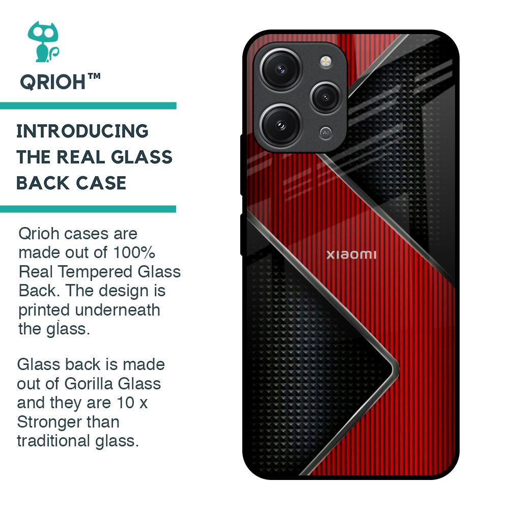 Art Of Strategic Glass Case For Redmi 12