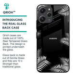 Zealand Fern Design Glass Case For Redmi 12