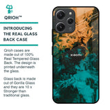Watercolor Wave Glass Case for Redmi 12