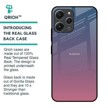 Pastel Gradient Glass Case for Redmi 12