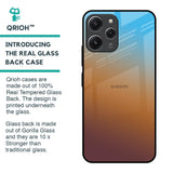 Rich Brown Glass Case for Redmi 12