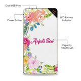 Frosted Petals Customized Power Bank