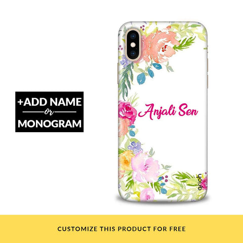 Frosted Petals Customized Phone Cover