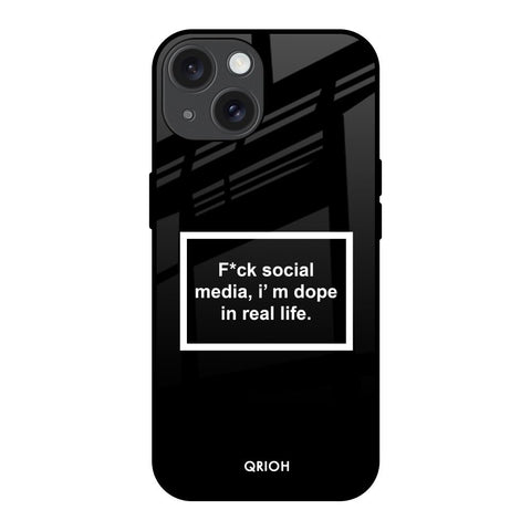 Dope In Life iPhone 15 Glass Back Cover Online