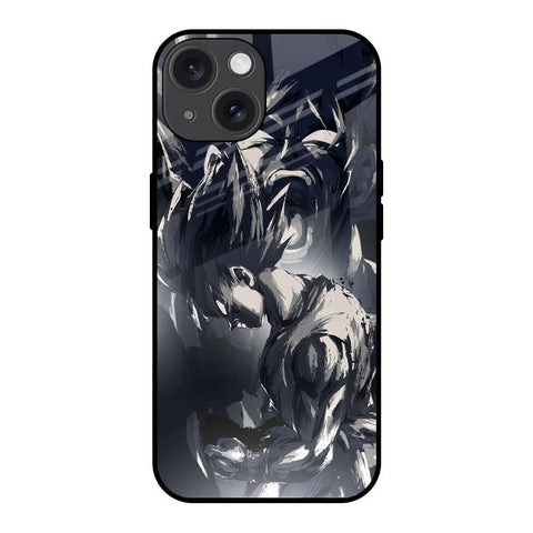 Sketch Art DB iPhone 15 Glass Back Cover Online