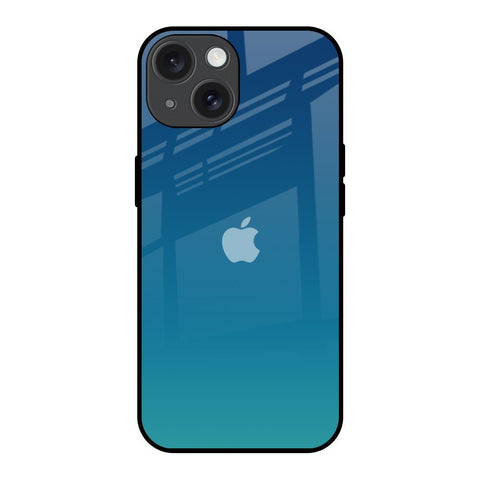 Celestial Blue iPhone 15 Glass Back Cover Online