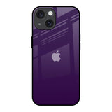 Dark Purple iPhone 15 Glass Back Cover Online