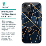 Abstract Tiles Glass Case for iPhone 15
