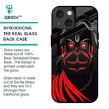 Lord Hanuman Glass Case For iPhone 15