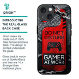 Do No Disturb Glass Case For iPhone 15