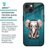 Adorable Baby Elephant Glass Case For iPhone 15