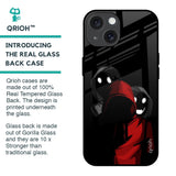 Shadow Character Glass Case for iPhone 15