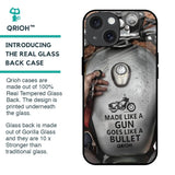 Royal Bike Glass Case for iPhone 15