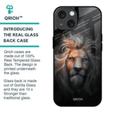 Devil Lion Glass Case for iPhone 15