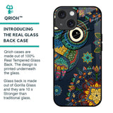 Owl Art Glass Case for iPhone 15