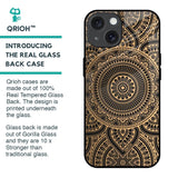 Luxury Mandala Glass Case for iPhone 15