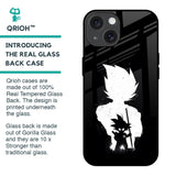 Monochrome Goku Glass Case for iPhone 15