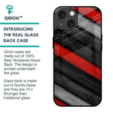 Soft Wooden Texture Glass Case for iPhone 15