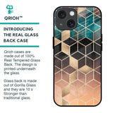 Bronze Texture Glass Case for iPhone 15